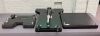 STERIS BF-34-400, Model 136807-010-8, Model 136807-005-6, & Model 136807-125-2 Table Leg Extension, Head Piece Extension & Major Procedure Arm & Hand Table w/ Pads