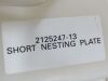 GE 2125247-13 212524713 Short Nesting Plate MRI Scanner