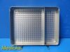 KATENA K9-2350 Aluminum Sterilizing Case, Double W/ K9-2355 Instr Rack