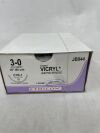 ETHICON JB944 COATED VICRYL (polyglactin 910) Suture, ETHIGUARD - Blunt Point, Absorbable, CTB-1 36mm ½ Circle, Undyed Braided 36" = 90cm, Si