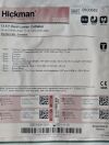 BARD REF 0600540 BARD 0600540 Broviac 6.6F Single Lumen CV Catheter w/ SureCuff Tissue Ingrowth Cuff 57cm Length#13