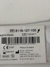 STRYKER System 6 Sagittal Blade: 18mm x 100mm x 1.27mm  6118-127-100  Exp.2024-08  (J13) Performance Series