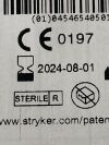 STRYKER System 6 Sagittal Blade: 18mm x 100mm x 1.27mm  6118-127-100  Exp.2024-08  (J13) Performance Series