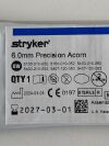 STRYKER 6.0mm Precision Acorn  5220-030-560  Exp.2027-03  (J13) 6.0mm Precision Acorn