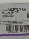 ETHICON Lot of 21 Coated VICRYL Plus  VCP346 Exp.2027-10  (J13) Coated VICRYL Plus