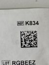 ETHICON Lot of 31 Perma-Hand Silk  K834 Exp.2026-05  (J13) Perma-Hand Silk