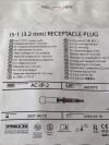 ST JUDE MEDICAL Receptacle Plug  AC-IP-2  Exp.2027-04  (J9) Receptacle Plug
