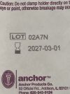 ANCHOR 3 Packs (2/pack)  Stainless Surgical Needles 1824-3D Exp.2027-03  (J11) Stainless Surgical Needles