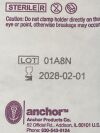 ANCHOR Pack of 2 Stainless Surgical Needles  1825-5D Exp.2028-02  (J11) Stainless Surgical Needles