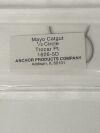 ANCHOR Pack of 2 Stainless Surgical Needles  1825-5D Exp.2028-02  (J11) Stainless Surgical Needles