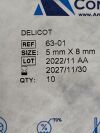 AMERICAN SURGICAL Lot of 3 Packs (10/pack) Delicot  63-01 Exp.2026-03 to 2027-11  (J11) Delicot
