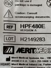MERIT MEDICAL Lot of 5 High Pressure Tubing  HPF480E  Exp.2024-06  (J3) High Pressure Tubing