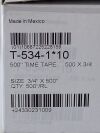 PDC Box of 10 Time Tape  Y4782785  Exp.2024-11  (J3) Time Tape