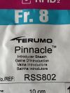 TERUMO Pinnacle Fr.8  RSS802 Exp.2024-08  (D10) Pinnacle Fr.8