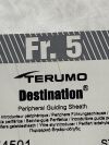 TERUMO DESTINATION Peripheral Guiding Sheath 5F ST-CCV54-54501  Exp.2024-12  (F13) Destination