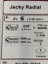 TERUMO Optitorque 6F Coronary Diagnostic Catheter  40-6023   Exp.2024-07  (Z9) Optitorque