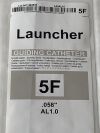 MEDTRONIC Lot of 3 Launcher Guiding Catheter 5F  LA5AL10 Exp.2024-06  (Z9) Launcher 5F