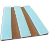 DICK MEDICAL SUPPLY 3 Piece Foam Stretcher