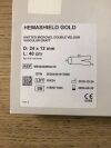 MAQUET M002020852410 Hemashield Gold Knitted Microvel Double Velour Vascular Graft 24x12mm x 40cm(X)