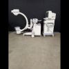 GE OEC VAS 8 C-ARM SYSTEM WITH 9 INCH II, LASER AIMING DEVICE & DUAL MONITOR WORKSTATION C-Arm