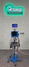 GE Carescape Dinamap V100 Patient Monitor w/ Capsule Neuron #1 Monitor