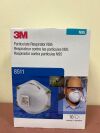 3M 8511 Particulate Respiratory N95, Case of 80
