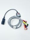 PHYSIO-CONTROL 11111-000022 12-LEAD ECG CABLE 6-WIRE (AHA & IEC) Defibrillator