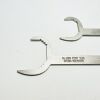 BIOMET ZIMMER 32-348024 & 32-348022 MAXIM LATERAL ORTHOPEDIC TEMPLATES , 75mm & 65mm Set