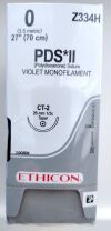 ETHICON Z334H PDS II Violet Monofilament (Polydioxanone),  Size 0 ,  Absorbable Synthetic Surgical Suture (BOX/26) Expired 2025/01/31 Sutures