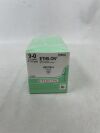 ETHICON 2890G ETHILON Nylon Suture, MICROPOINT - Spatula, Non-Absorbable, VAS100-4 5.1mm 3/8 Circle, Black Monofilament 6" = 15cm, Size: 9-0