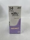 ETHICON J911T COATED VICRYL (polyglactin 910) Suture, SUTUPAK Pre-Cut Sutures, Absorbable, Undyed Braided 12-18" = 45cm, Size: 2-0