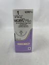 ETHICON VCP977H COATED VICRYL Plus Antibacterial (polyglactin 910) Suture, Absorbable, Taper Point, CTX 48mm 1/2 Circle, Undyed Braided, 36" =