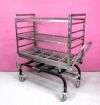 STERIS AMSCO Autoclaver Sterilizer Instrument Transfer Cart Urological Procedure Table