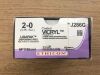 ETHICON J286G VICRYL Coated Undyed Braided Absorbable Suture 2-0, 54in (12/Box)
