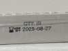 SMITH & NEPHEW Thin Osteotome Blade  71369410  Exp.2025-08  (Y19) Thin Osteotome Blade