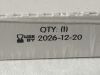 SMITH & NEPHEW Thin Osteotome Blade  71369210  Exp.2026-12  (Y19) Thin Osteotome Blade