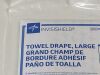 MEDLINE Lot of 10 Invisishield Towel Drape, Large 18" x 24"DYNJSD1010  (Y13) Towel Drape Large