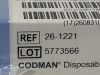 CODMAN Cranial Perforator w/Hudson End, 14/11mm  26-1221  Exp.2026-08 to 2029-08  (Y13) Disposable Perforator