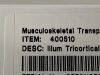 MTF BIOLOGICS IIium Tricortical Strip  400510  Exp.2026-09 & 2026-11  (Y13) IIium Tricortical Strip
