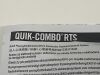 PHYSIO-CONTROL Lot of 2 Quik-Combo RTS Electrodes 11996-000090  Exp.2026-06 to 2026-07  (Y11) Quik-Combo RTS