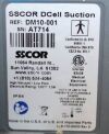 SSCOR DM10-001 Pump Suction