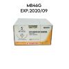 ETHICON REF MB46G ETHIBOND EXCEL Polyester Suture GREEN BRAIDED, SIZE 5, 30", EXP.2020/09