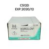 ETHICON REF C512D NUROLON Nylon Suture BLACK BRAIDED, SIZE 2-0, 12/BOX, ЕXР.2020/12