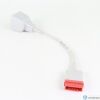 GE 2103966-001 Invasive Blood Pressure Cable, Dual Adapter, 30 cm / 1 ft.