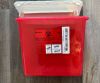 AP MEDICAL 593193 (Lot of 10) BIOHAZARD Sharps. Collector 5.4 Qt.