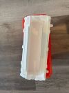 AP MEDICAL 593193 (Lot of 10) BIOHAZARD Sharps. Collector 5.4 Qt.