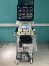 GE vivid E9 Ultraschallgerät mit Kardiosonde und Drucker