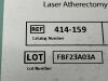 SPECTRANETICS 1.4mm RX TurboElite Laser Atherectomy Catheter, 150cm  414-159 Exp.2025-01 to 2025-02  (H52/T65) Turbo-Elite