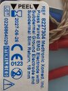 MEDTRONIC Prass Paired EMG Electrodes, Subdermal Ground, Subdermal Stim Return 18mm 8227304  Exp.2027-06  (Y36) Prass Paired EMG Electrode