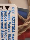 MEDTRONIC Prass Paired EMG Electrodes, Subdermal Ground, Subdermal Stim Return 18mm 8227304  Exp.2027-06  (Y36) Prass Paired EMG Electrode